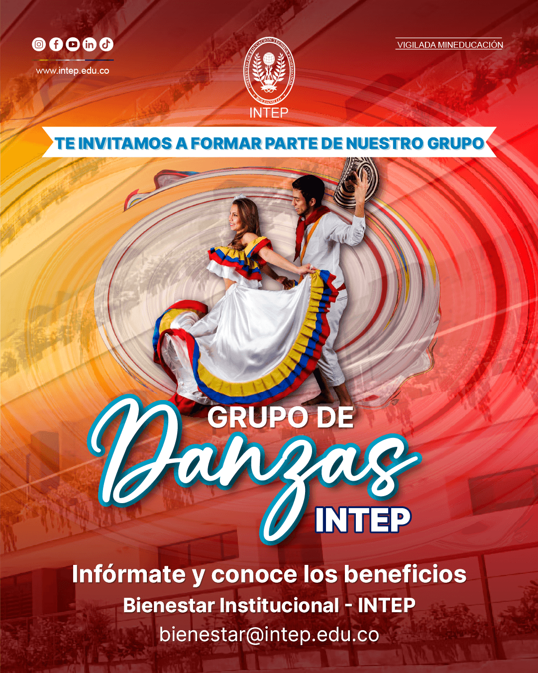 Reactivación del Grupo de Danzas del INTEP