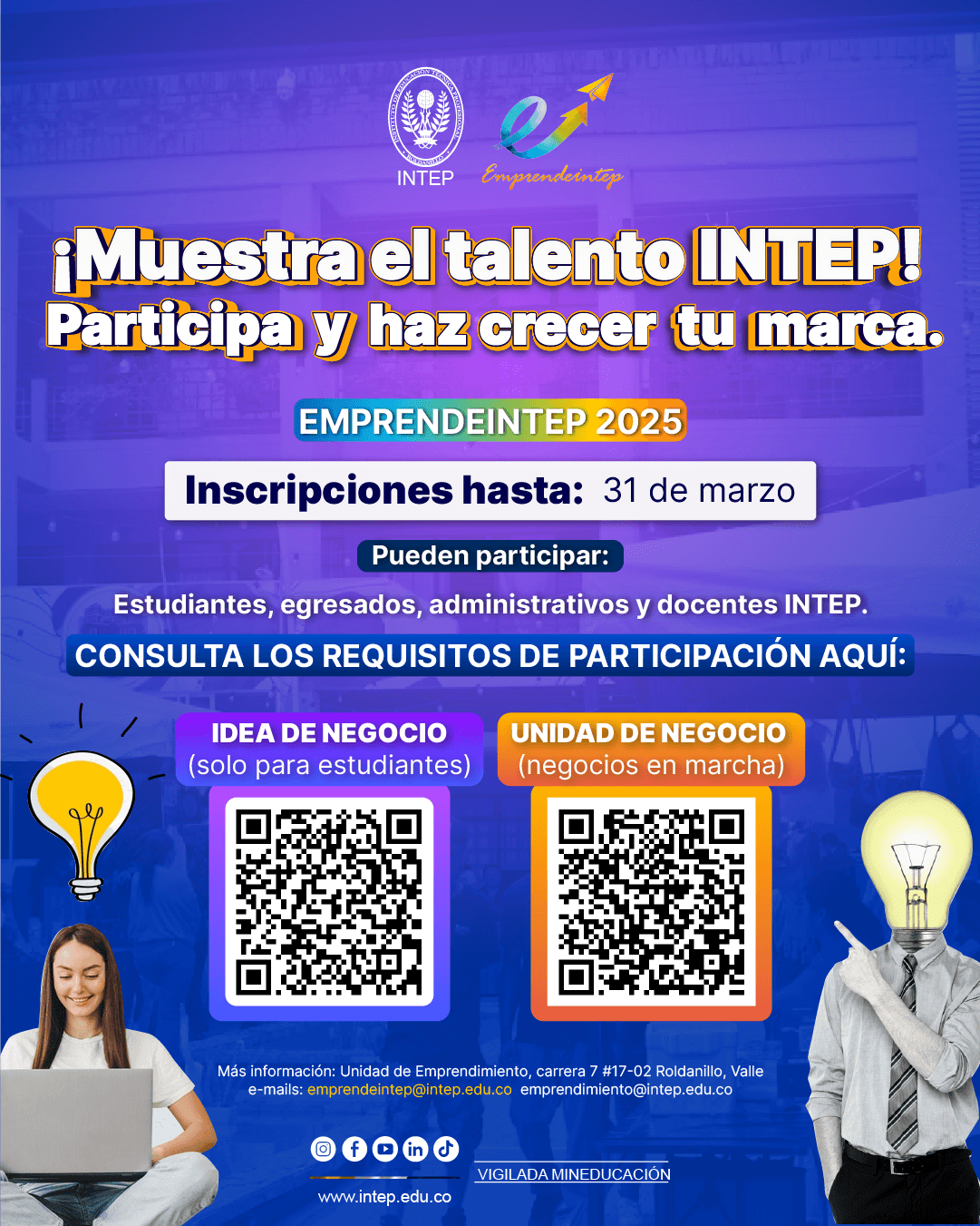 Muestra el Talento INTEP!! 