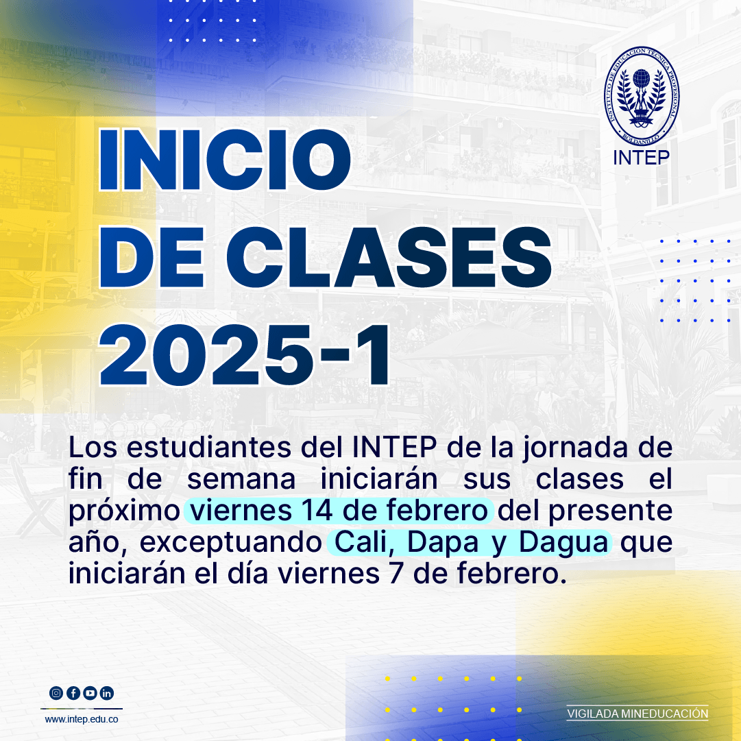 INICIO DE CLASES 2025-1 FIN DE SEMANA