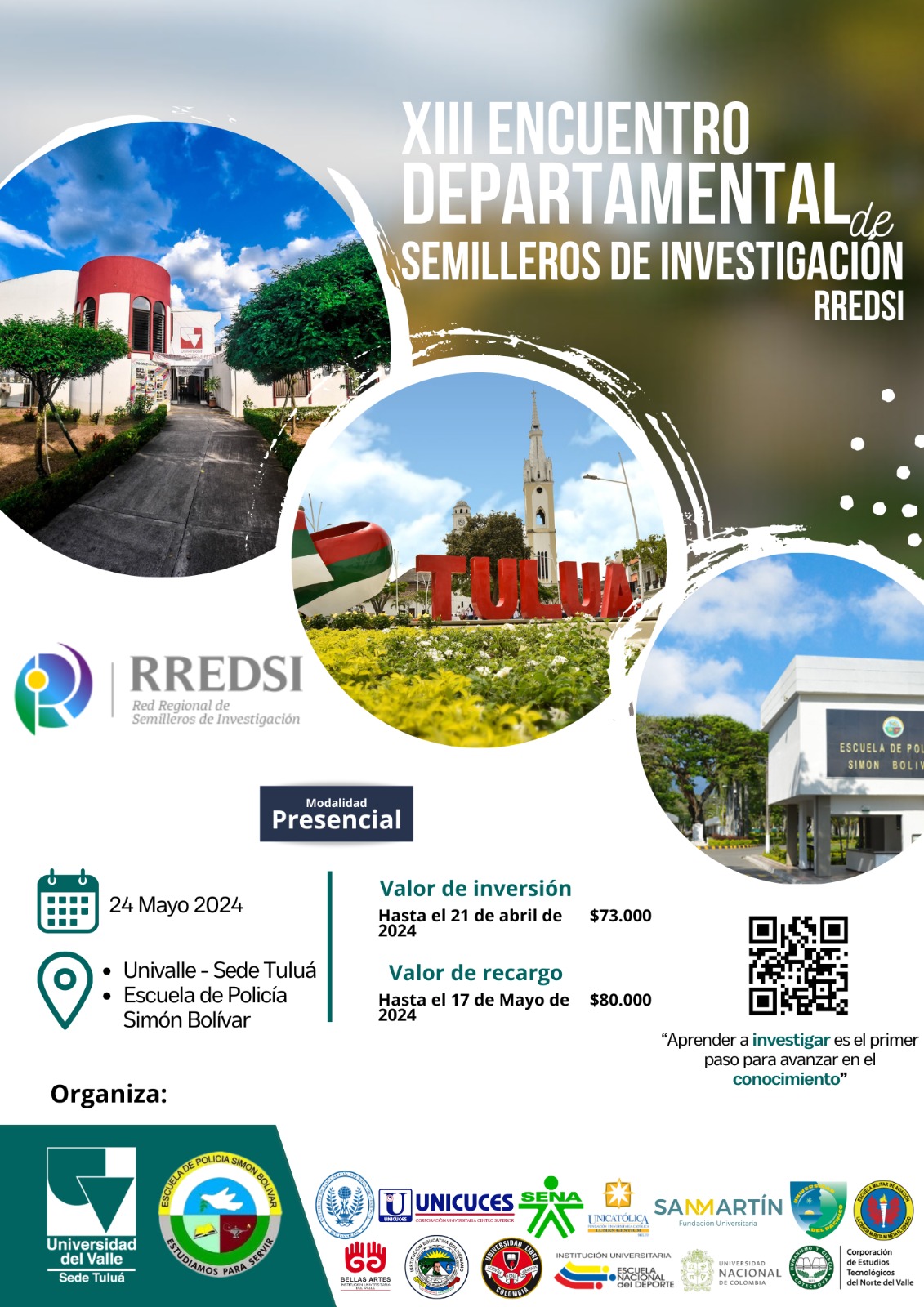  XIII Encuentro Departamental de Semilleros de Investigación RREDSI 