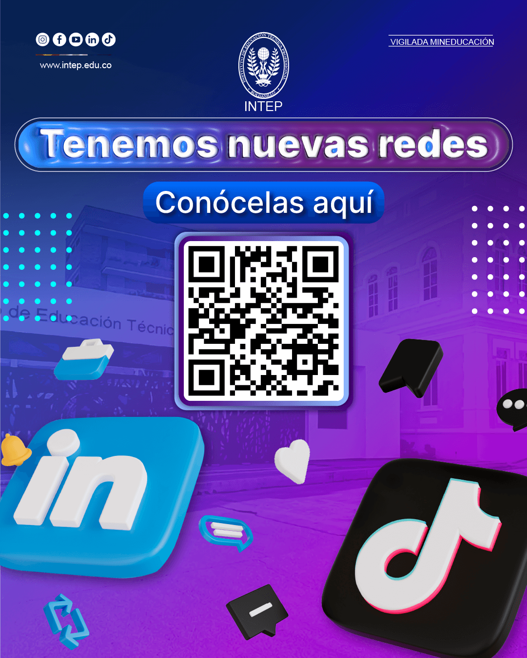 Conoce nuestra Redes Sociales!