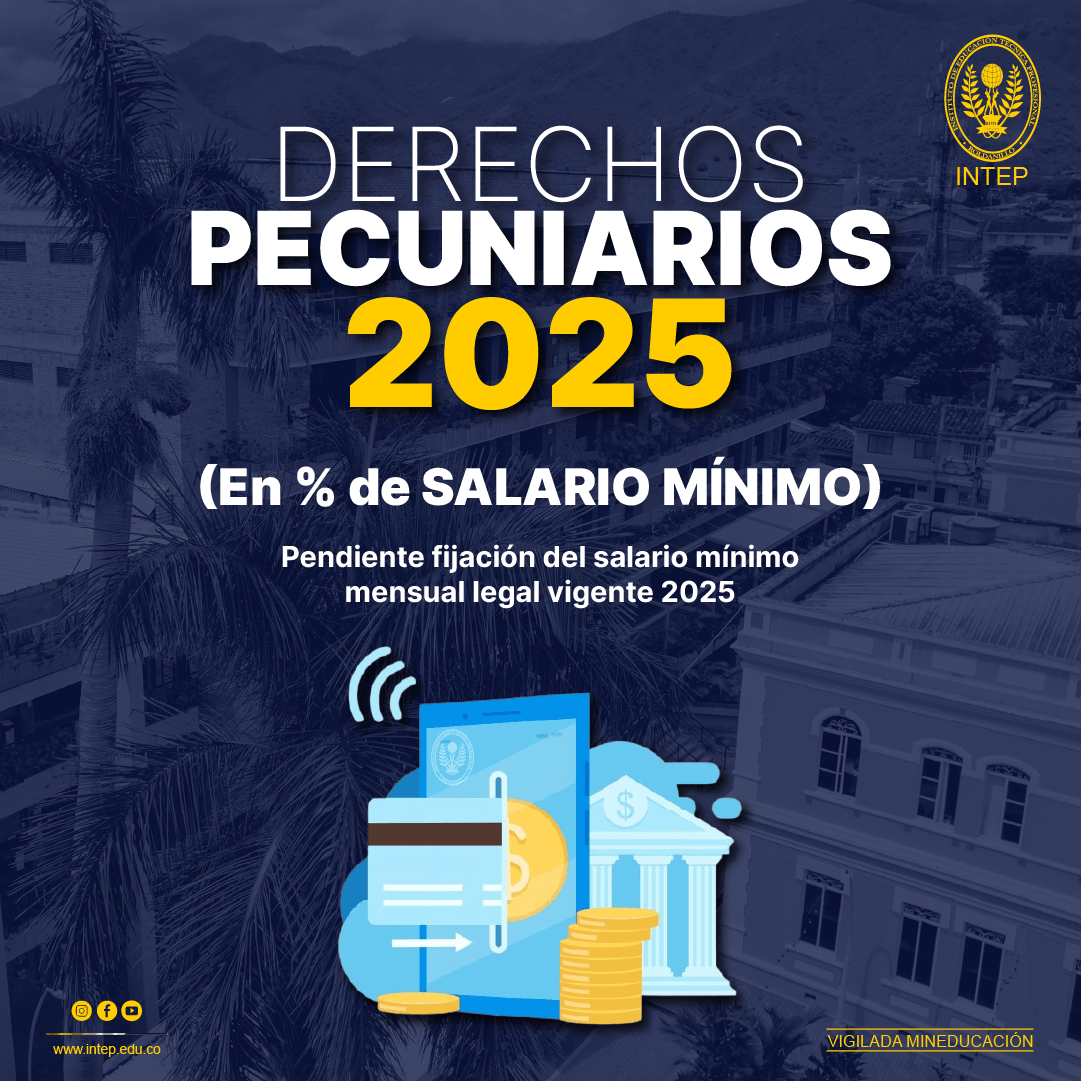 Derechos Pecuniarios 2025 (en % de salario mínimo)