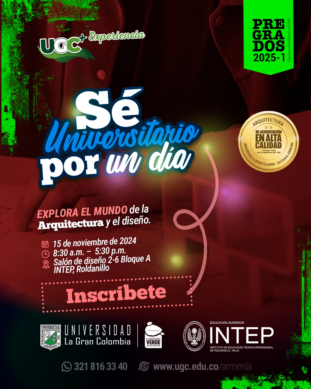 Participa en Sé Universitario por un día !!