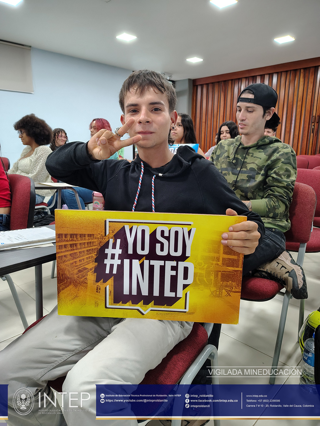 Los estudiantes del Programa TP. en Expresión Gráfica y Digital dicen #YosoyINTEP