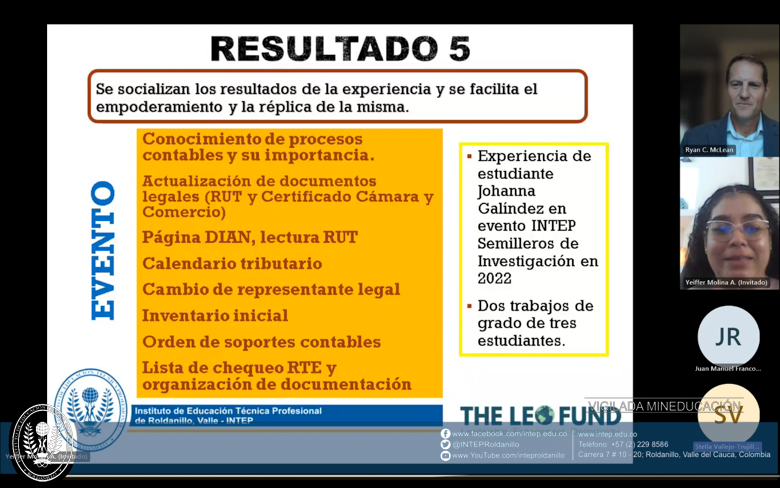 Socialización Informe Final