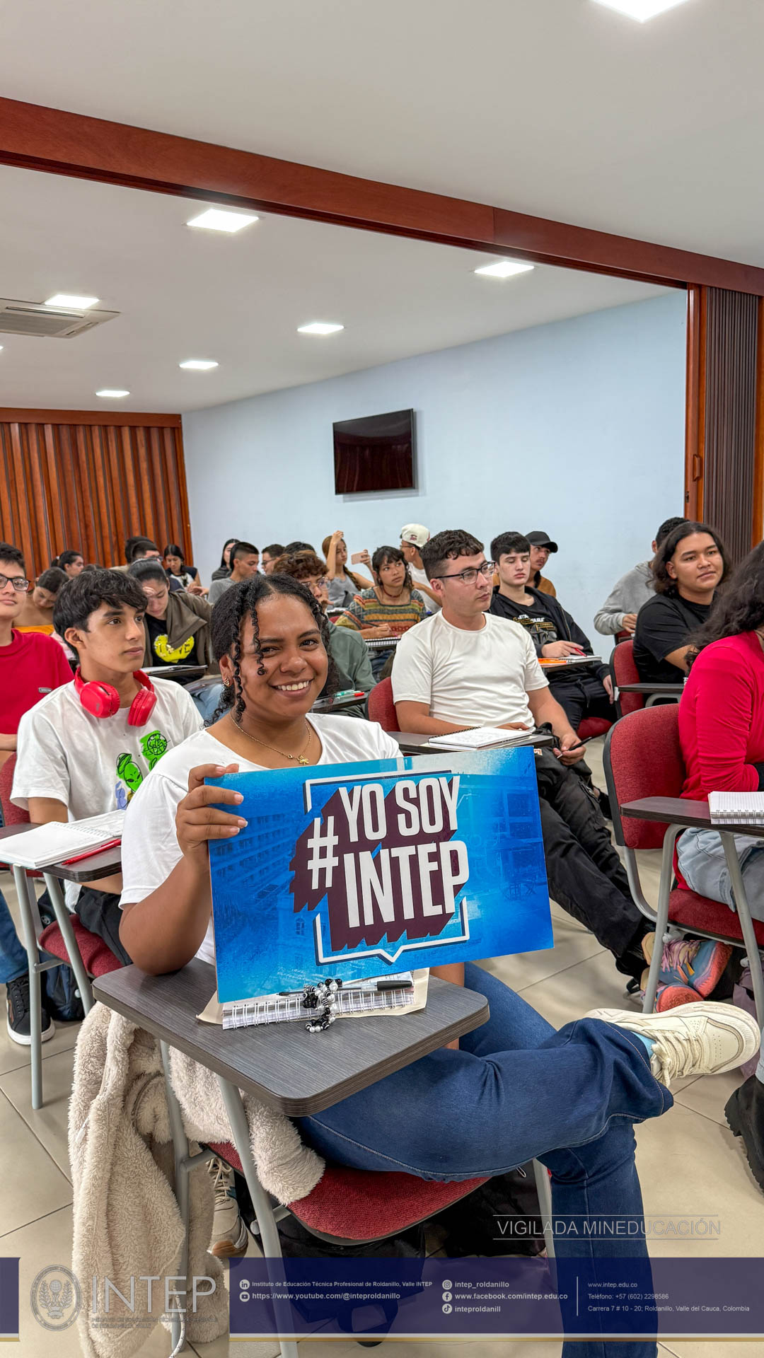 Los estudiantes del Programa TP. en Expresión Gráfica y Digital dicen #YosoyINTEP