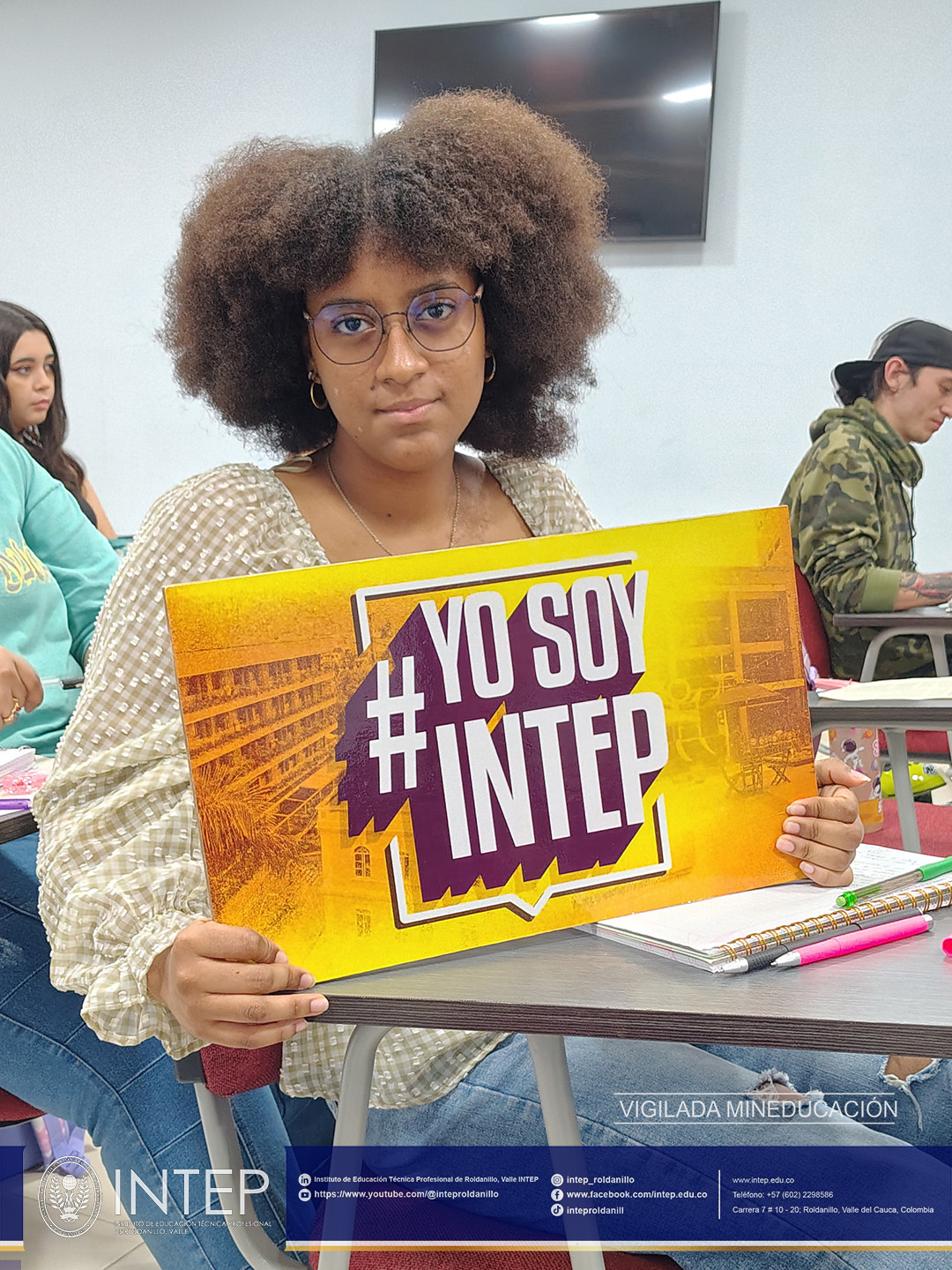 Los estudiantes del Programa TP. en Expresión Gráfica y Digital dicen #YosoyINTEP