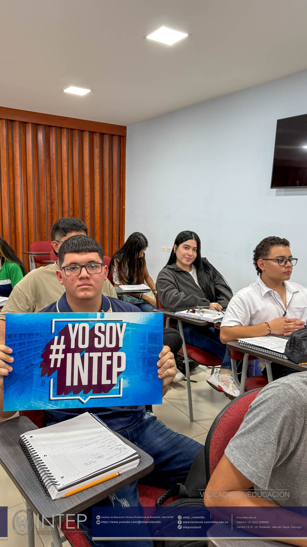 Los estudiantes del Programa TP. en Expresión Gráfica y Digital dicen #YosoyINTEP