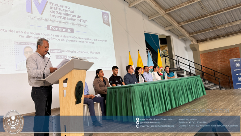 lV Encuentro Institucional de Semilleros de Investigación INTEP 2024