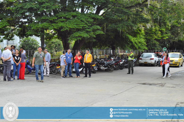 Simulacro de Evacuación en el INTEP