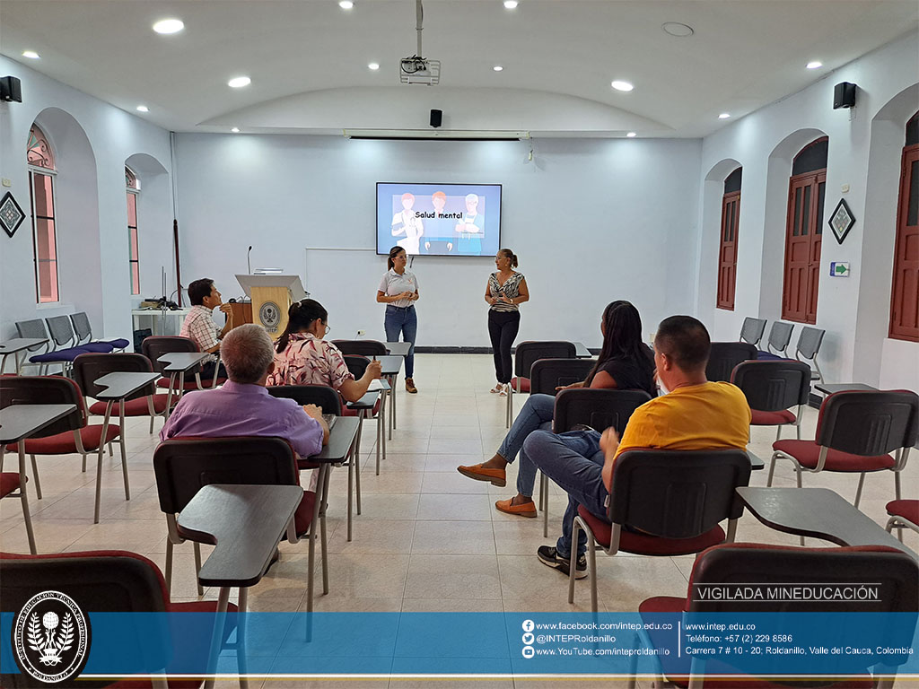 Charla sobre Salud Mental dirigida a todo el personal.