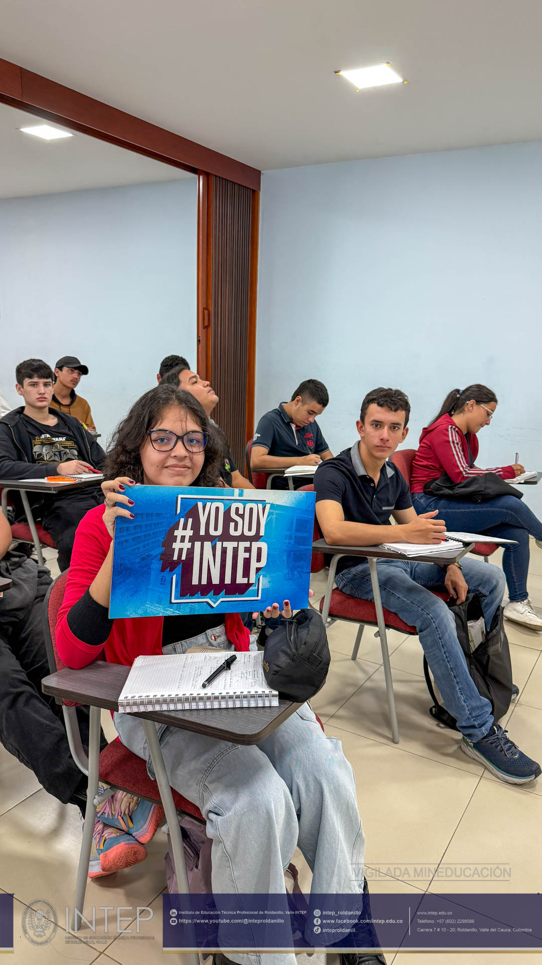 Los estudiantes del Programa TP. en Expresión Gráfica y Digital dicen #YosoyINTEP