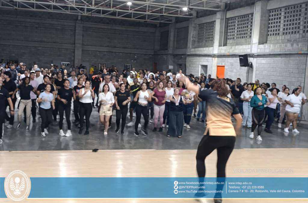 Sede Cali, Conmemoración del día mundial de la Salud Mental, la actividad de RUMBA-TERAPIA