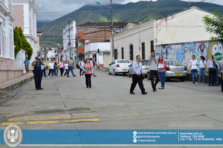 Simulacro de Evacuación en el INTEP