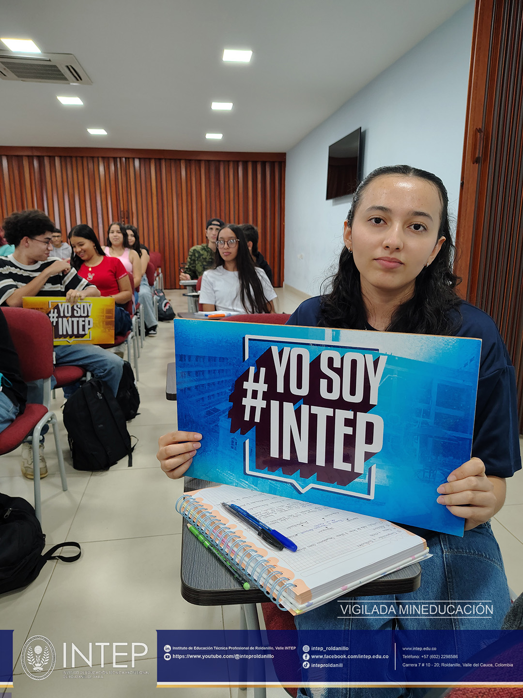 Los estudiantes del Programa TP. en Expresión Gráfica y Digital dicen #YosoyINTEP