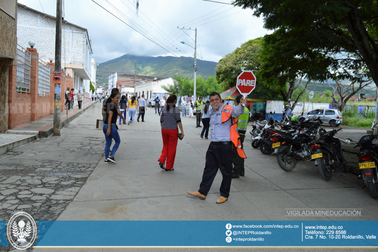 Simulacro de Evacuación en el INTEP