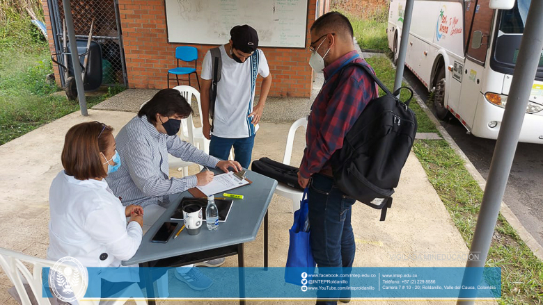 INTEP Presente en Restrepo Valle