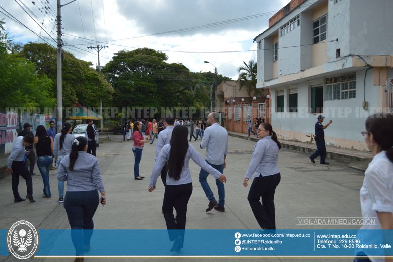 Simulacro de Evacuación en el INTEP