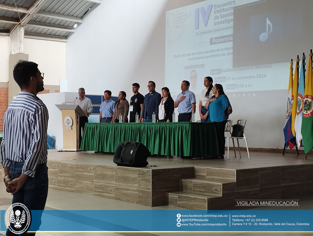 lV Encuentro Institucional de Semilleros de Investigación INTEP 2024