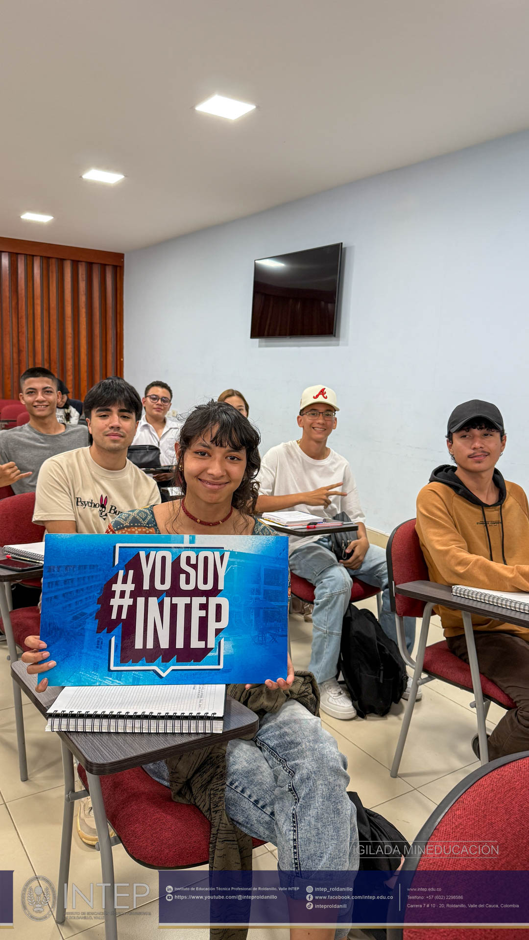 Los estudiantes del Programa TP. en Expresión Gráfica y Digital dicen #YosoyINTEP