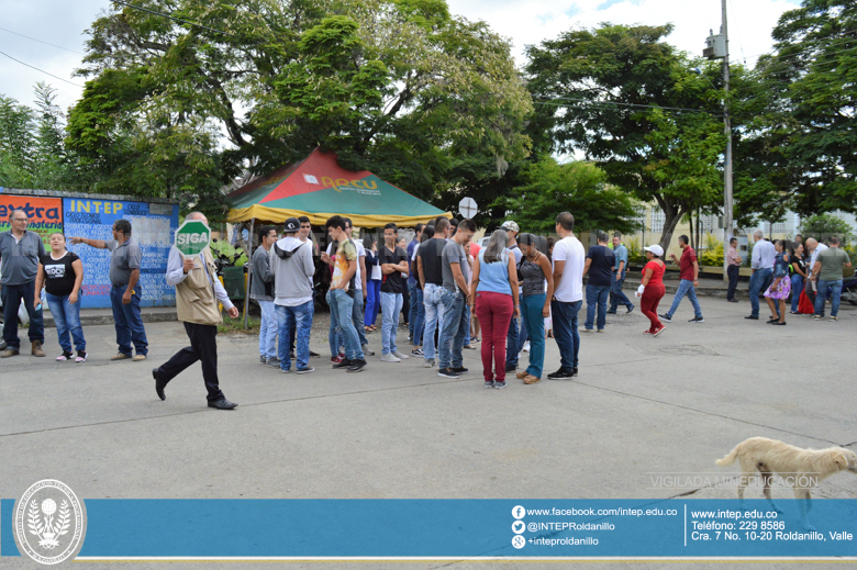 Simulacro de Evacuación en el INTEP