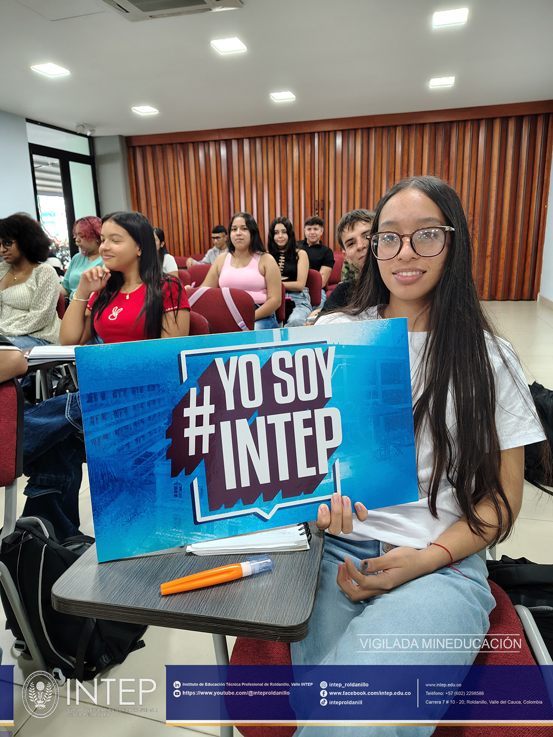 Los estudiantes del Programa TP. en Expresión Gráfica y Digital dicen #YosoyINTEP