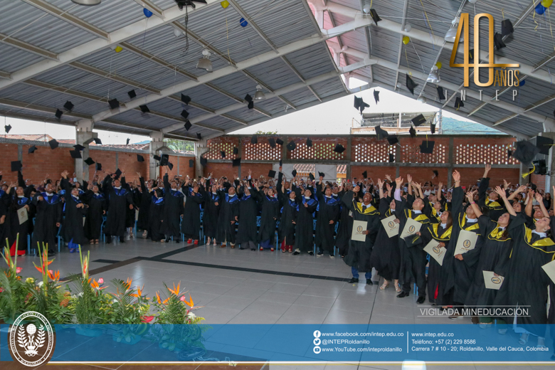Conmemoración de los 40 años aniversario del INTEP y ceremonia de Graduación